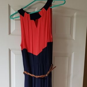 IZ Byer Dress, size L, with belt